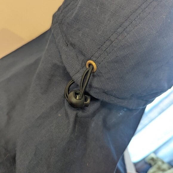 Vintage Goldcoast Ripstop Hat Neck Flap Removable Unisex Fishing UPF Sun Boat - Picture 7 of 7